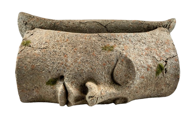 OSŁONKA POSTARZANA TWARZ A'LA BETON 44X22CM