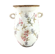 POSTARZANA CERAMICZNA OSŁONKA DONICZKA WAZA