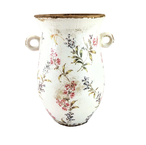 POSTARZANA CERAMICZNA OSŁONKA DONICZKA WAZA