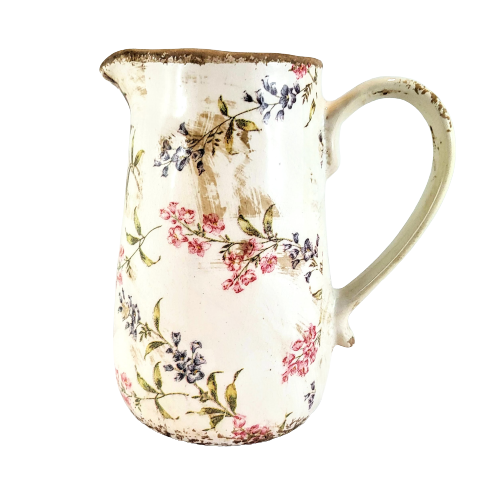 POSTARZANA CERAMICZNA OSŁONKA DONICZKA DZBAN