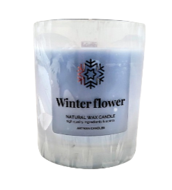ŚWIECA WOSKOWA ORGANIC ZAPACHOWA WINTER FLOWER