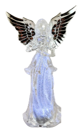 FIGURKA ANIOŁ LEDOWY 26CM