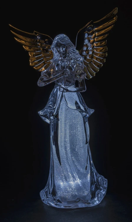 FIGURKA ANIOŁ LEDOWY 26CM