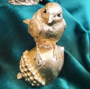 FIGURKA ZŁOTY PTAK PTASZEK 7CM MIX 4 WZORY