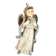 ZAWIESZKA BOŻONARODZENIOWA ANIOŁEK 2 WZORY 8,5CM