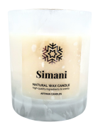 ŚWIECA WOSKOWA ORGANIC ZAPACHOWA WINTER SIMANI