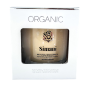 ŚWIECA WOSKOWA ORGANIC ZAPACHOWA WINTER SIMANI