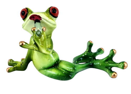 FIGURKA PANI ŻABA Z POMADKĄ 7CM