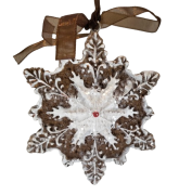 PIERNIK ZAWIESZKA PŁATEK ŚNIEGU 2,5X8X1,3CM