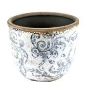 POSTARZANA CERAMICZNA OSŁONKA DONICZKA