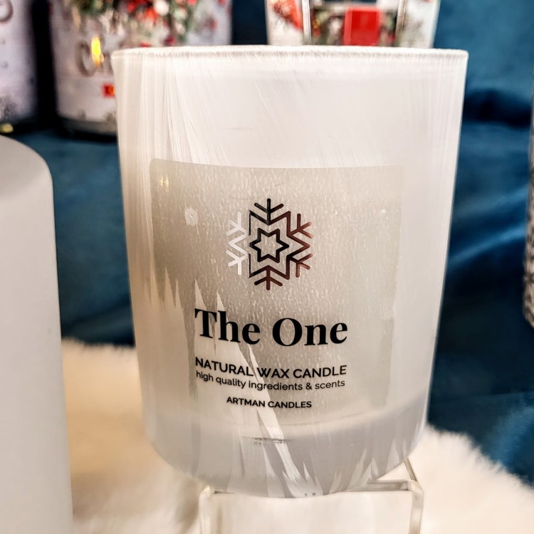 ŚWIECA WOSKOWA ORGANIC ZAPACHOWA WINTER THE ONE