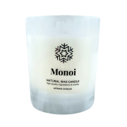 ŚWIECA WOSKOWA ORGANIC ZAPACHOWA WINTER MONOI