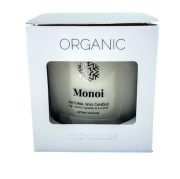 ŚWIECA WOSKOWA ORGANIC ZAPACHOWA WINTER MONOI
