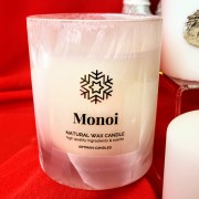 ŚWIECA WOSKOWA ORGANIC ZAPACHOWA WINTER MONOI