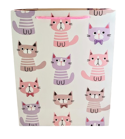 ŚWIĄTECZNA TOREBKA PREZENTOWA  23CM MIX WZORÓW