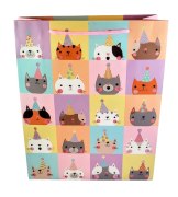 ŚWIĄTECZNA TOREBKA PREZENTOWA  23CM MIX WZORÓW