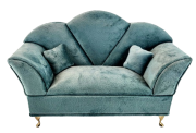 SZKATUŁKA NA BIŻUTERIĘ SOFA SZARA