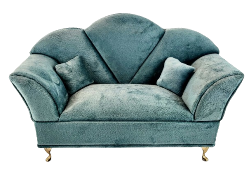 SZKATUŁKA NA BIŻUTERIĘ SOFA SZARA