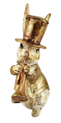 FIGURKA KRÓLIK Z TRĄBKĄ PIERROT