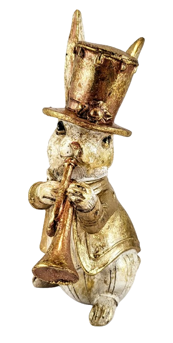 FIGURKA KRÓLIK Z TRĄBKĄ PIERROT