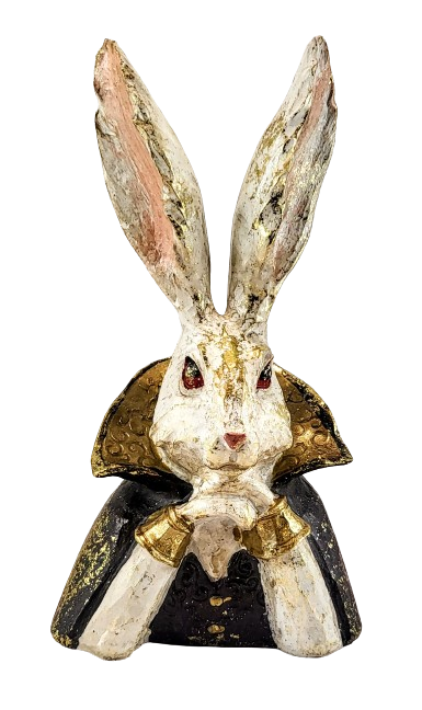 FIGURKA KRÓLIK POPIERSIE PIERROT