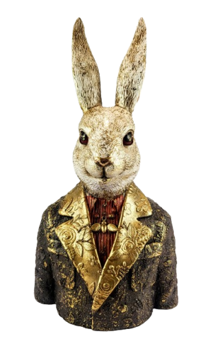 FIGURKA KRÓLIK POPIERSIE PIERROT