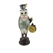 FIGURKA PIERROT - SOWA Z ZEGARKIEM