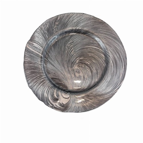 PODSTAWKA SZKLANA TALERZ, PODTALERZ 33CM