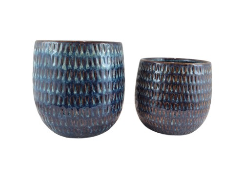 OSŁONKA/DONICA GRANATOWA Belize 17X16CM