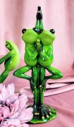 FIGURKA DWIE ŻABY YOGA JOGA 24CM
