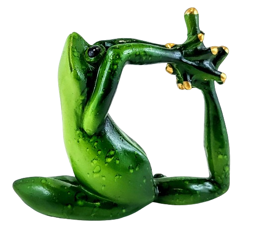 FIGURKA ŻABA YOGA JOGA 9,5CM