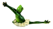 FIGURKA ŻABA BALETNICA 13CM