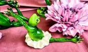 FIGURKA ŻABA BALETNICA 13CM