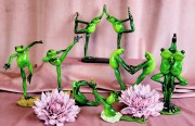 FIGURKA ŻABA BALETNICA 13CM