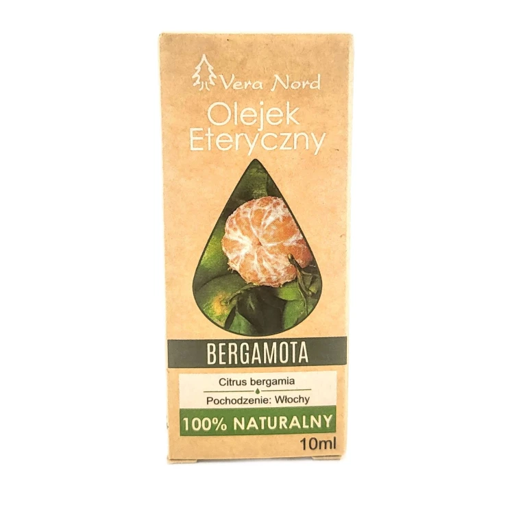 OLEJEK ETERYCZNY BERGAMOTA 100% NATURALNY