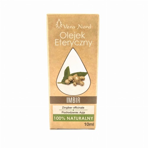 OLEJEK ETERYCZNY IMBIR 100% NATURALNY