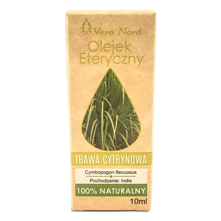 OLEJEK ETERYCZNY TRAWA CYTRYNOWA 100% NATURALNY