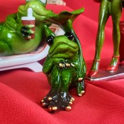 FIGURKA ŻABA Z KONICZYNKĄ 2 WZORY