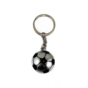 METALOWY BRELOK DO KLUCZY - PIŁKA 3,3X8,5X1CM