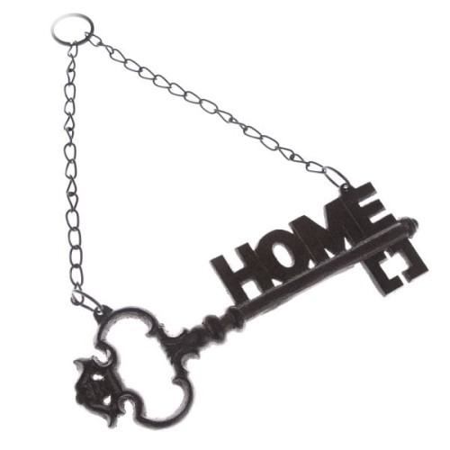 ŻELIWNA ZAWIESZKA Z NAPISEM "HOME"