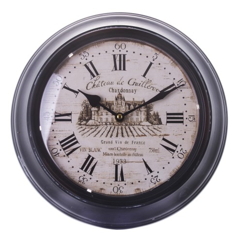 ZEGAR RETRO METAL FI30CM