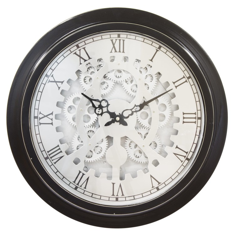 ZEGAR RETRO METAL FI46CM RUCHOME TRYBY