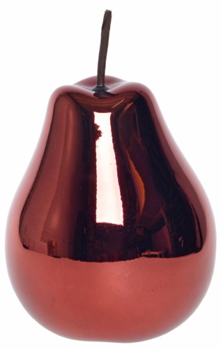 FIGURKA CERAMICZNA GRUSZKA BURGUND 17CM