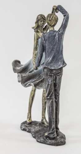 FIGURKA PARA SERCE 26,5x15x7,5 WALENTYNKI