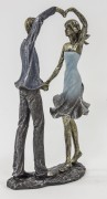 FIGURKA PARA SERCE 26,5x15x7,5 WALENTYNKI