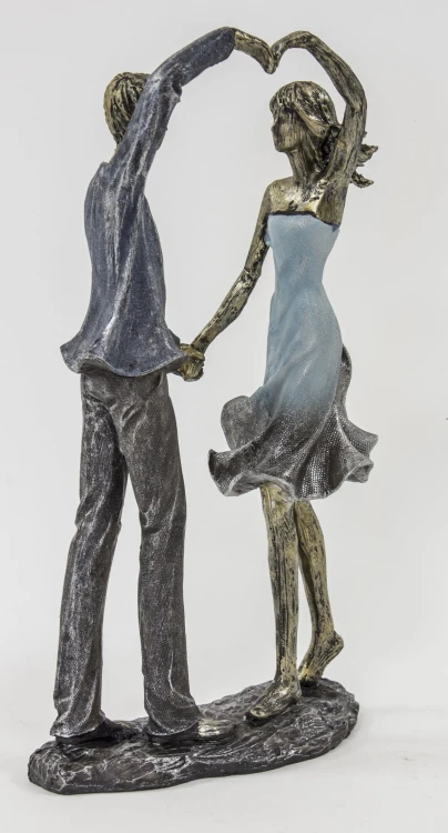 FIGURKA PARA SERCE 26,5x15x7,5 WALENTYNKI
