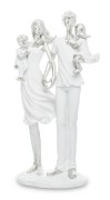FIGURKA RODZINA RODZICE I DZIEĆMI FAMILY 26x14x8