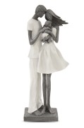 FIGURKA RODZINA RODZICE I DZIECKO FAMILY 38,5x16x8
