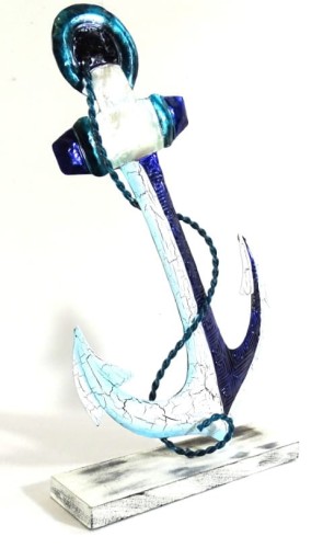 FIGURKA METALOWA KOTWICA 29,5CM
