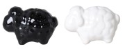 SOLNICZKA LUB PIEPRZNICZKA OWIECZKA CERAMICZNA MIX 2 KOLORY MINI 6X3,5X4,5